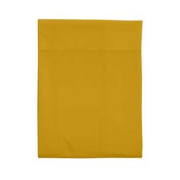 Drap plat en coton curry 270x300