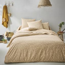 Housse de couette en lyocell beige sable 200x200