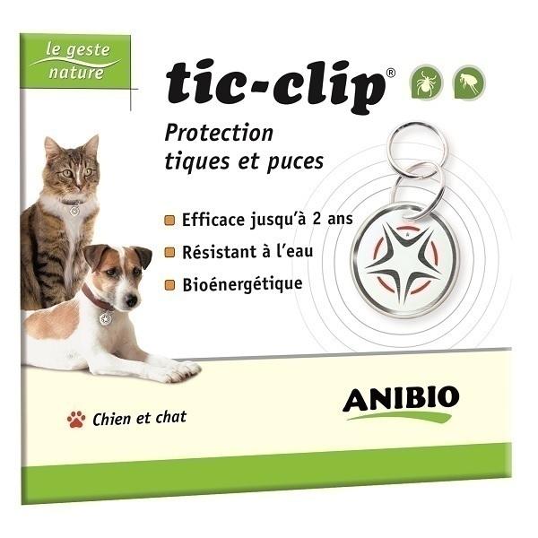 Médaille Tic-Clip protection naturelle tiques et puces