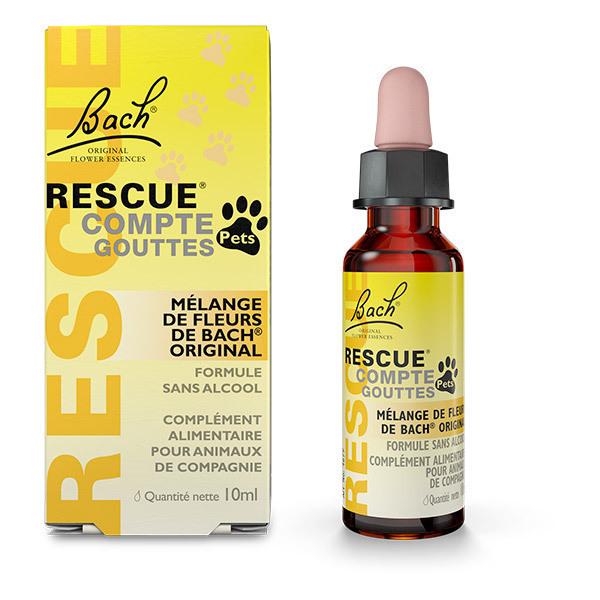 Complément Rescue Remedy Pets compte-goutte 10ml