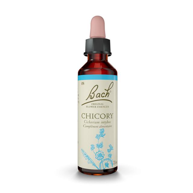 Fleur de Bach n°8 Chicory - Flacon compte-goutte de 20mL