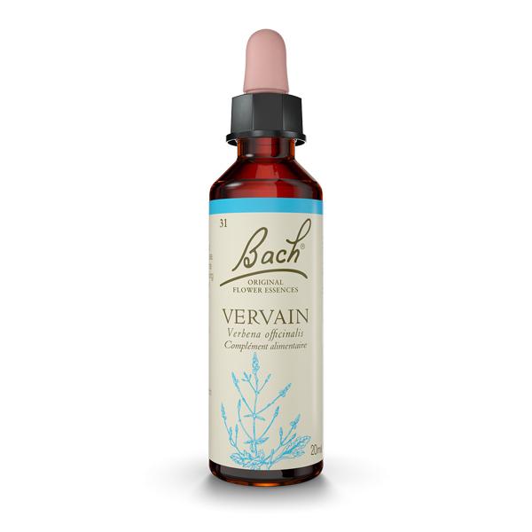 Fleur de Bach n°31 Vervain - Flacon compte-goutte 20mL