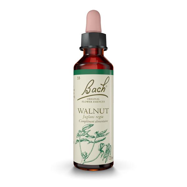 Fleur de Bach n°33 Walnut - Flacon compte-goutte 20mL