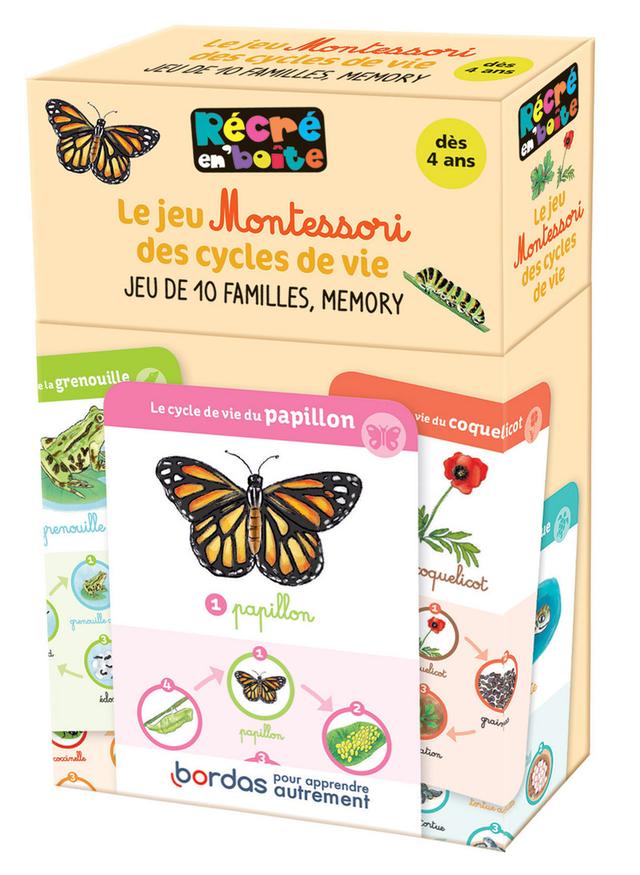 Récré en boîte - Le jeu Montessori des cycles de vie