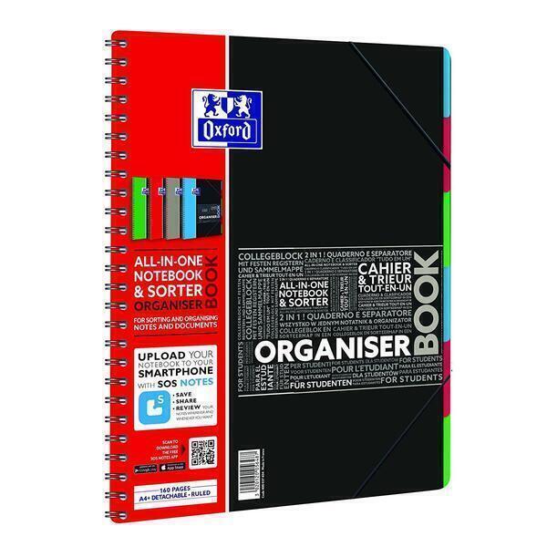 Cahier ETUDIANT A4+ 160 pages 90g ligné Coloris aléatoire