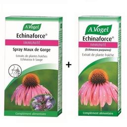 Pack immunité Spray gorge et extrait de plante Echinacea 50ml