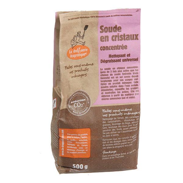 Lot de 2 Soude en cristaux 500g