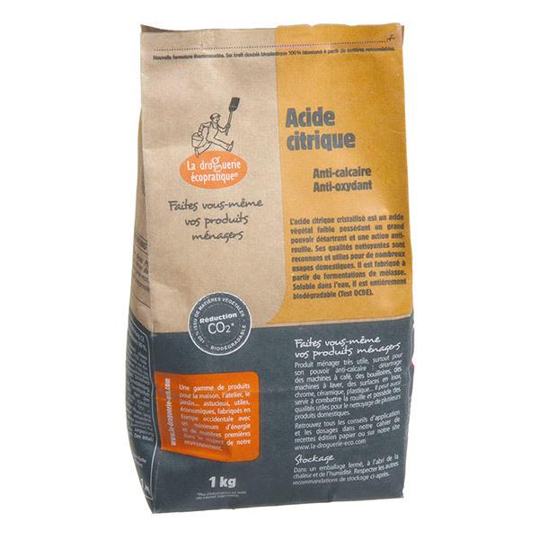 Lot de 2 Acide citrique 1kg