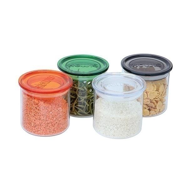 Lot de 3 bocaux cylindriques en verre 50cl