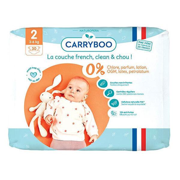 Pack 3x30 Couches T2 (3-6kg) Dermo-Sensitives à Motifs