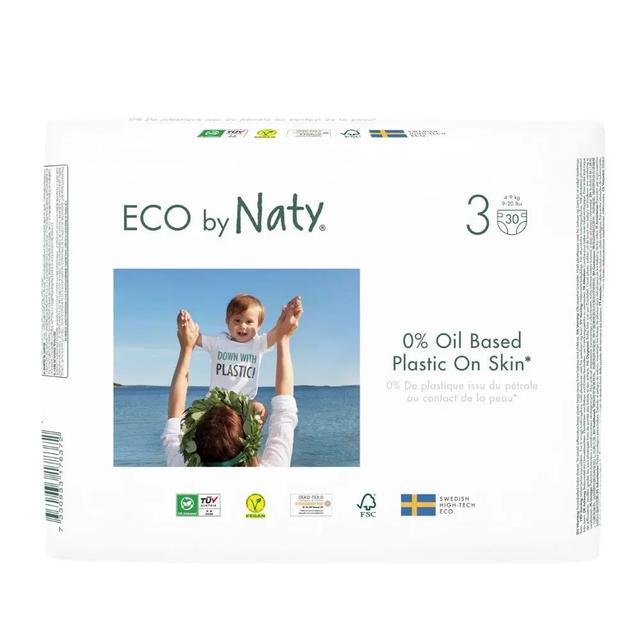 Pack 8x30 Couches écologiques - Taille 3, 4-9kg