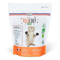 Lot de 2 x Croquettes bio sans céréales chaton 800g