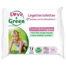 Pack 3x55 Lingettes désintégrables au wc - Sans parfum