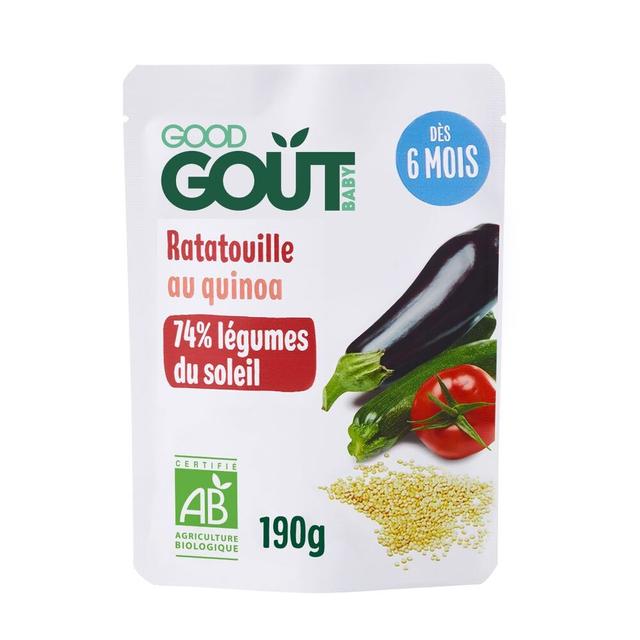 Lot de 2 x Plat Ratatouille de Quinoa dès 6 mois - 2 x 190g