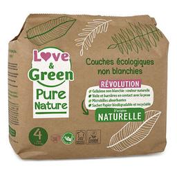 Pack 4x38 Couches Pure Nature - T4, 7-14 kg