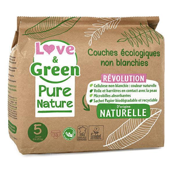 Pack 4x33 Couches Pure Nature - T5, 11-25 kg