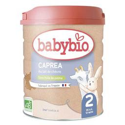 Lot de 3 Capréa 2 Lait de chèvre infantile bio 2ème âge 800g