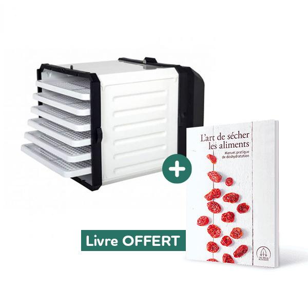 Pack Déshydrateur alimentaire Cube et livre offert