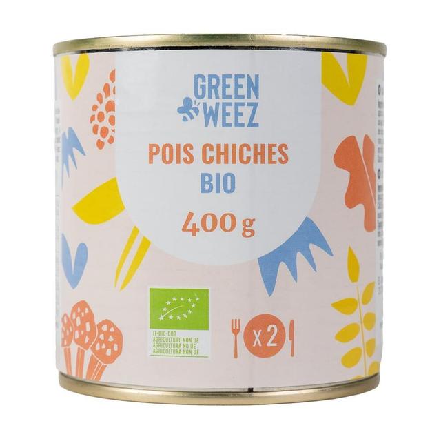 Lot de 3 pois chiches bio origine Italie 400g