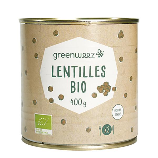 Lot de 3 lentilles bio origine Italie 400g