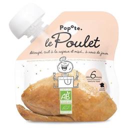 Lot de 3 Gourdes Le Poulet Dès 6 mois 3x60g