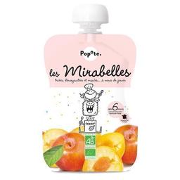 Lot de 3 Gourdes Les Mirabelles Dès 6 mois 3x120g