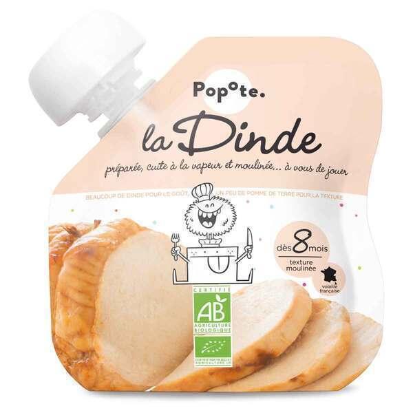 Lot de 3 Gourdes Dinde Dès 6 mois 60g