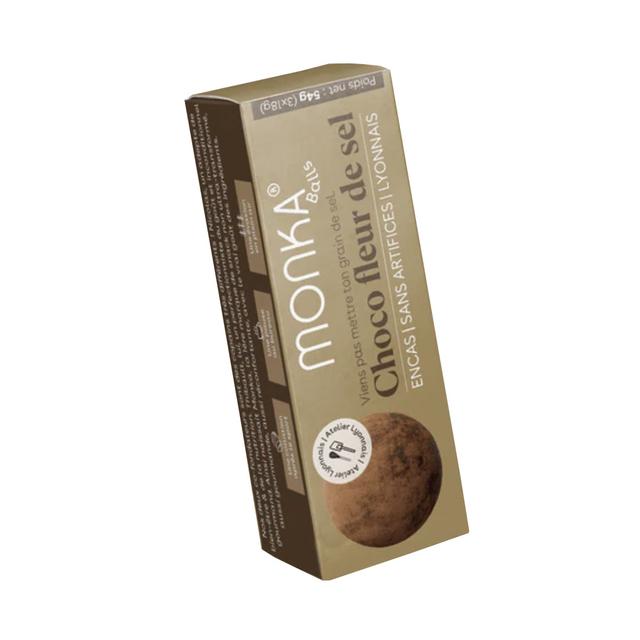 Lot de 3 Energy balls chocolat fleur de sel 3x18g