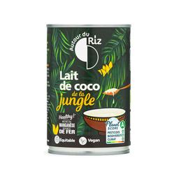 Lot de 2 laits de coco de la jungle 2x400ml