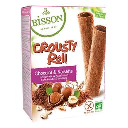 Biscuits Crousty Roll chocolat et noisettes 125g