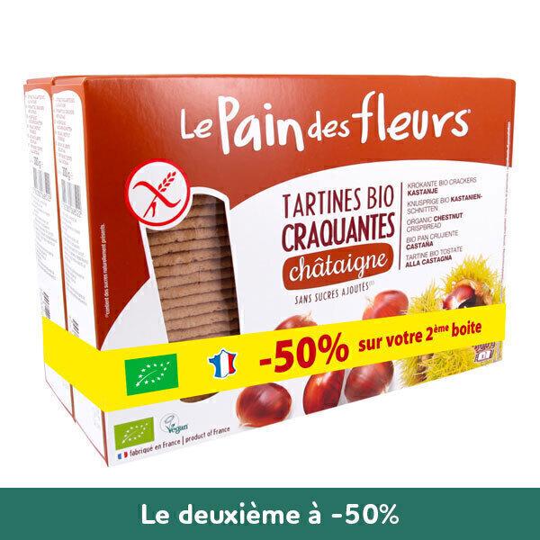 Lot de 2 tartines craquantes à la châtaigne 2x300g