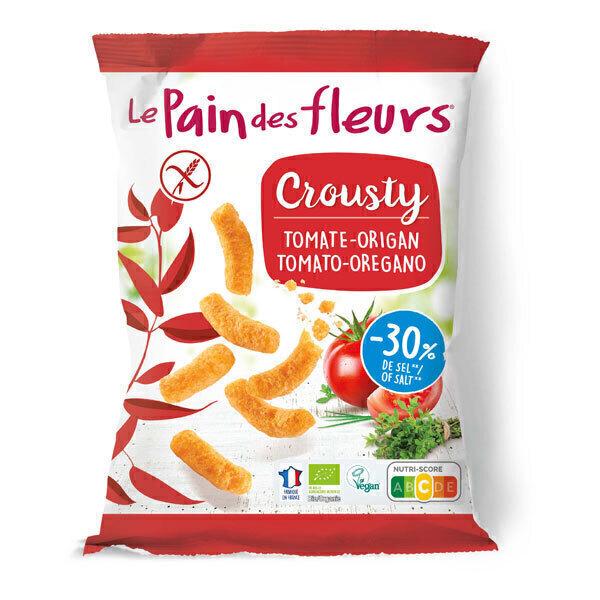 Biscuits apéritifs Crousty tomate origan 75g