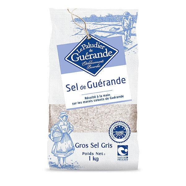 Gros sel gris de Guérande 1kg