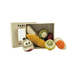 Mini fruits en laine feutrée - set de 6