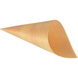 50 Cornets (12 cm) - Feuille de bois