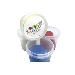 Pack de 4 pots de pâte à modeler végétale : couleurs primaires