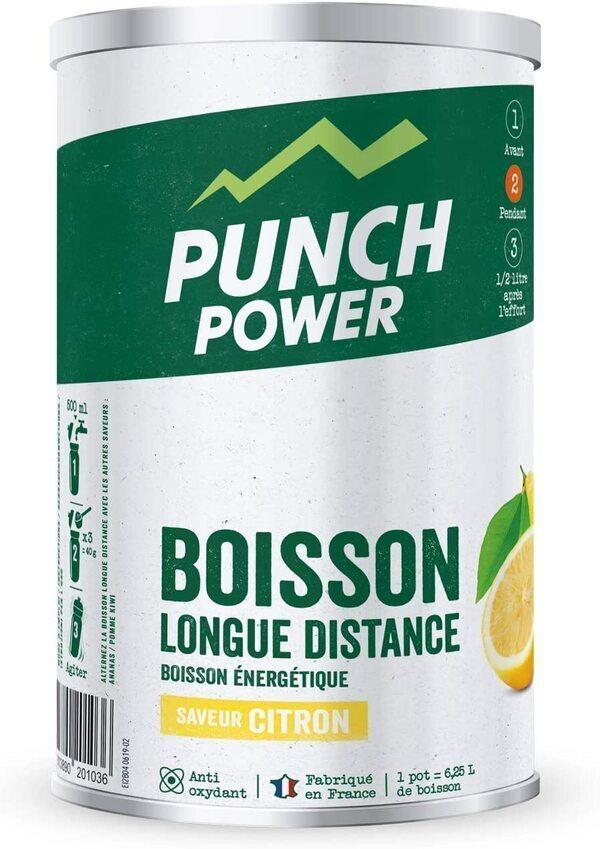 Boisson longue distance citron 500gr punch power