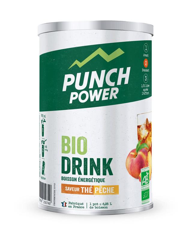 Punch Power Biodrink 500 g - Thé-pêche