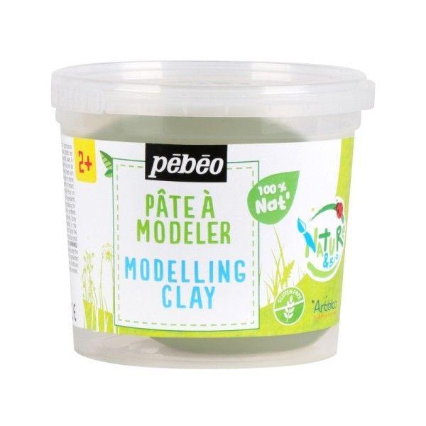 Pâte à modeler Bio colorée Pot 90g Ver Pébéo®