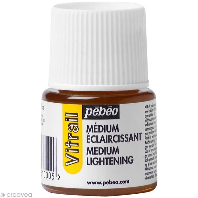 Médium éclaircissant pour vitrail - 45 ml