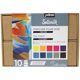 Coffret Collection Pébéo - Peinture sur soie