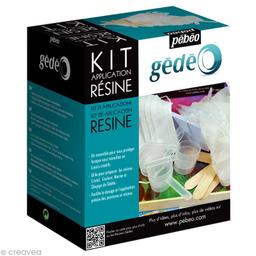 Kit application de résine Gédéo - 18 accessoires