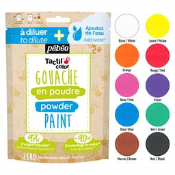 Set de 10 sachets de gouache en poudre - 10 x 180 g