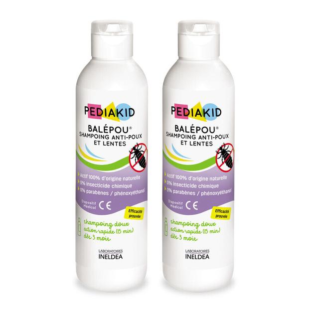 Shampoing Anti-Poux & Lentes - 2 x 200ml - Dispositif Médical