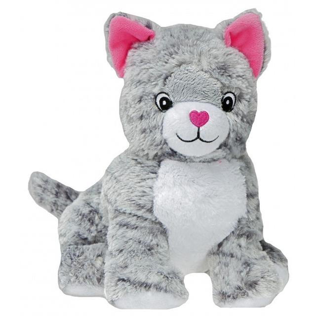 Peluche Bouillotte déhoussable chat - Made in France