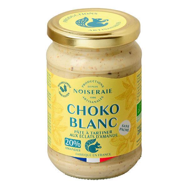 Pâte à tartiner aux éclats d'amande Choko Blanc 300g