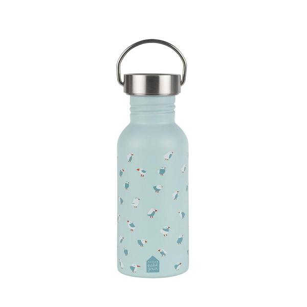 Gourde en inox theme des mouettes