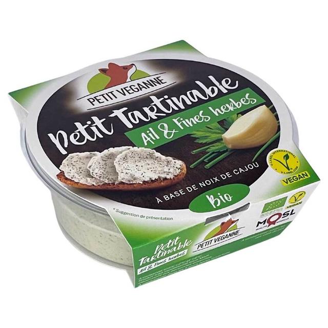 Petit tartinable végétal ail et fines herbes 100g