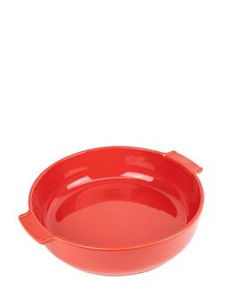 Appolia Plat four céramique rond rouge 34 cm - 13,4'