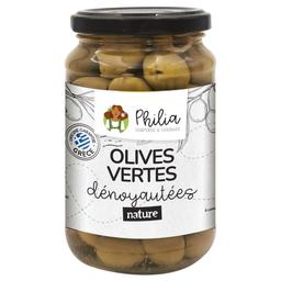 Olives vertes dénoyautées nature 340g